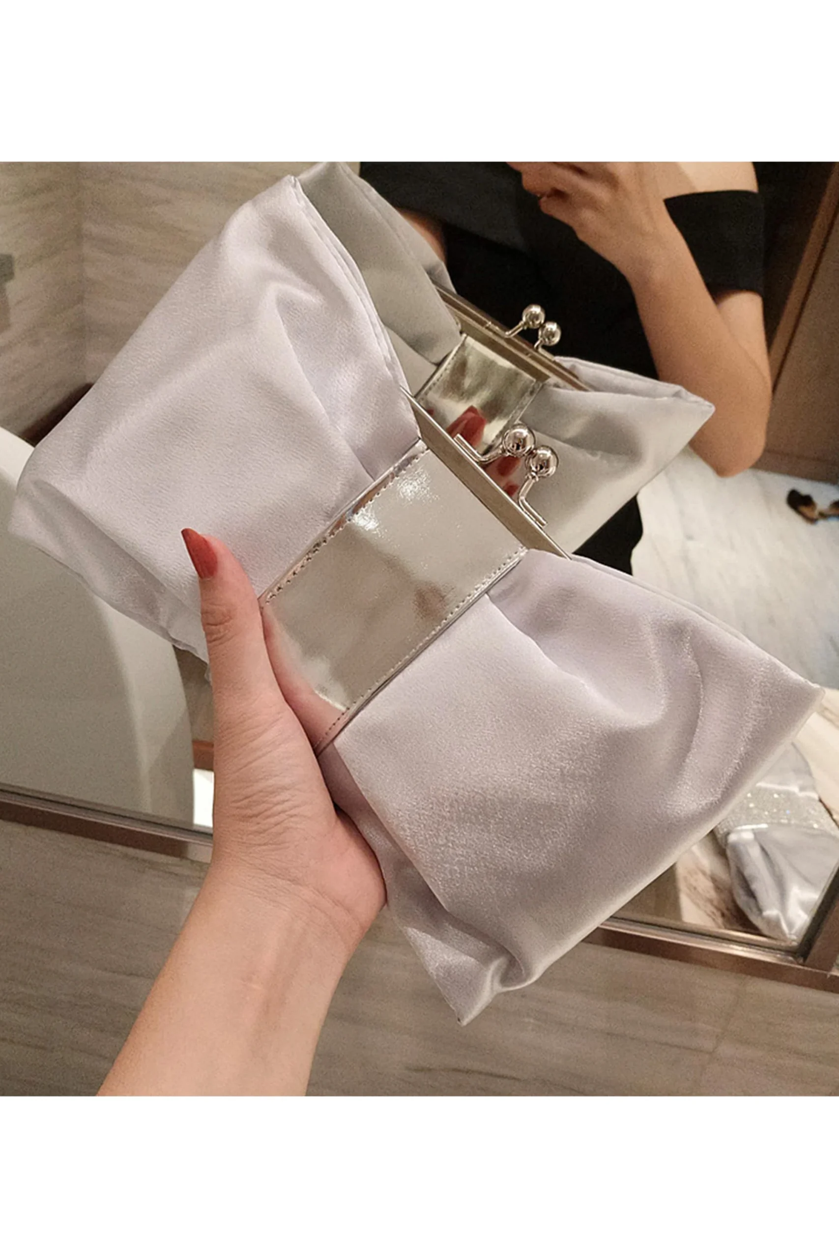 Sac à main pour femme à nœud à la mode – Image 2