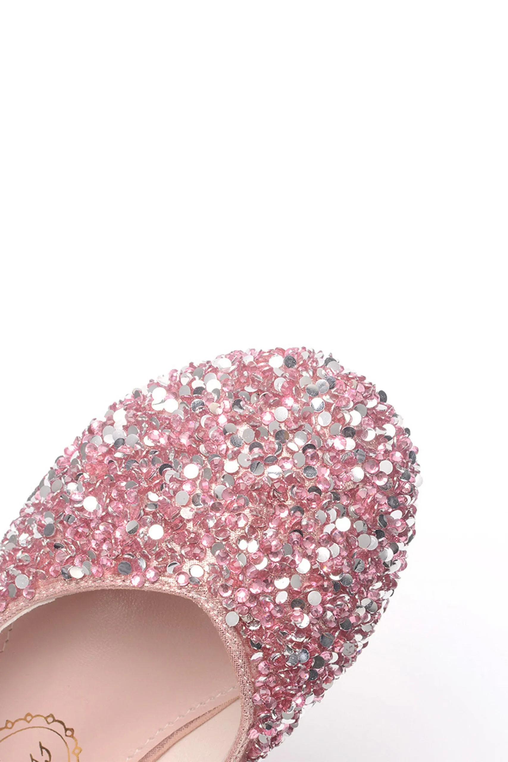 Chaussures de princesse à paillettes et semelle souple en PU pour filles – Image 3