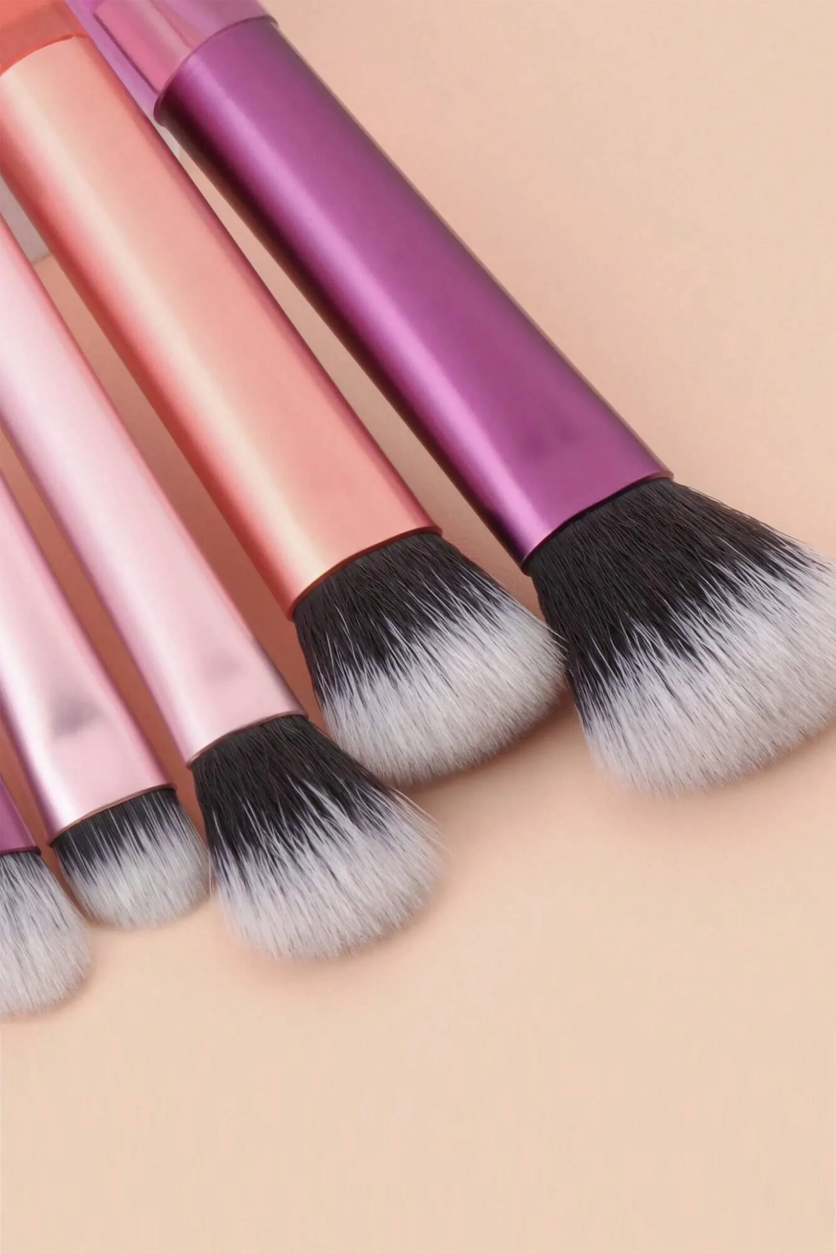 10Pcs Pinceau de maquillage mignon à manche court et doux – Image 4