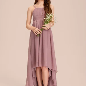 Robe Pastel Vert Mousseline Demoiselle D'Honneur
